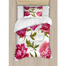 Spring Buds Vivid Tones Duvet Cover Set