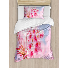 Sakura Blossom Branches Duvet Cover Set