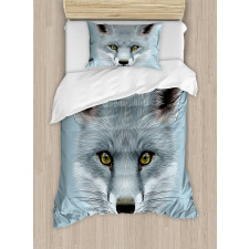 Fluffy Forest Creature Duvet Cover Set