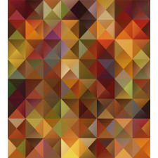 Grid Mosaic Geometric Duvet Cover Set