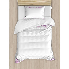 Romantic Lilac Garden Duvet Cover Set