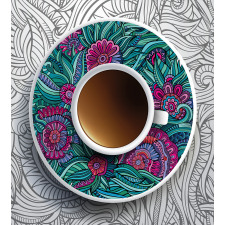 Coffee and Herbal Tea Duvet Cover Set