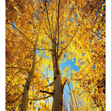Autumn Trees Leaf Forest Duvet Cover Set