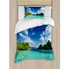 Botanic Sea Mountain Duvet Cover Set