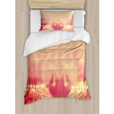 Meditation in Sunrise Duvet Cover Set