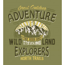 Outdoor Adventure Poster Duvet Cover Set