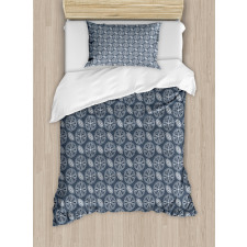 Japanese Ornate Abstract Duvet Cover Set