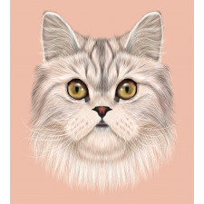 Love Cat Words Portrait Duvet Cover Set