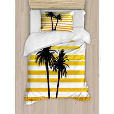 Summer Holiday Graphic Duvet Cover Set