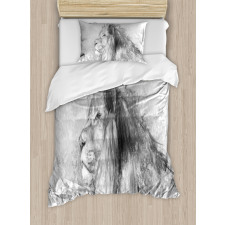 Sketch Safari Lion Duvet Cover Set