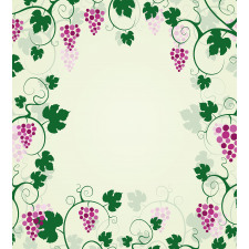 Grape Vines Fruit Garden Duvet Cover Set