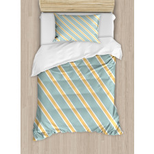 Bold Thin Stripes Duvet Cover Set