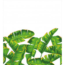 Vibrant Tropical Foliage Duvet Cover Set