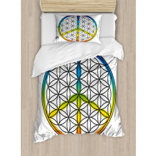 Life and Peace Duvet Cover Set
