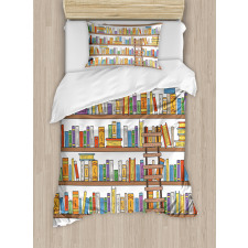 Library Ladder School Duvet Cover Set