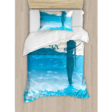 Sea Shore Ocean Summer Duvet Cover Set