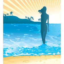 Sea Shore Ocean Summer Duvet Cover Set