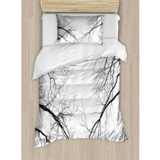 Leafless Scary Branches Duvet Cover Set