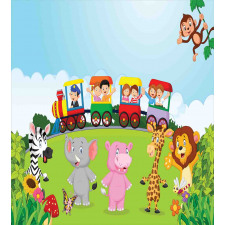 Happy Children Safari Duvet Cover Set