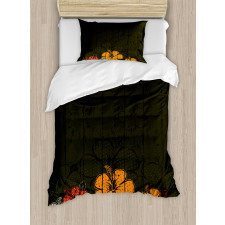 Hawaiian Romantic Duvet Cover Set