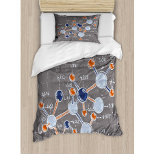 Formula Science Graphic Duvet Cover Set