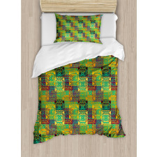 Folk Native Duvet Cover Set