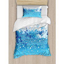 Bubbles Splashes Drops Duvet Cover Set