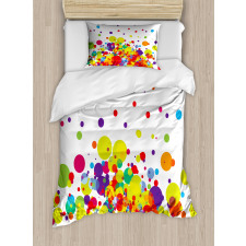 Abstract Circle Rounds Duvet Cover Set