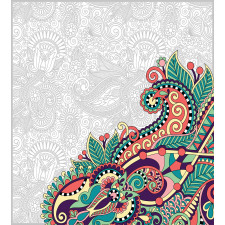 Floral Tribal Paisley Duvet Cover Set