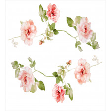 Rose Flower Petals Duvet Cover Set