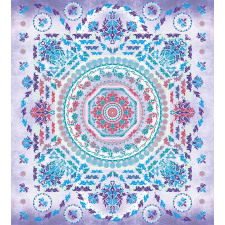 Floral Medallion Design Duvet Cover Set