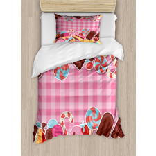 Candy Cookie Sugar Cake Duvet Cover Set