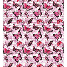 Paintbrush Butterfly Duvet Cover Set