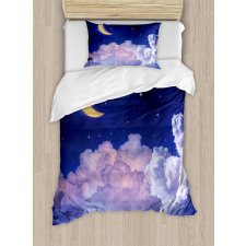 Stars in the Night Cosmic Duvet Cover Set