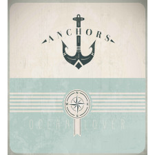 Vintage Marine Anchor Duvet Cover Set