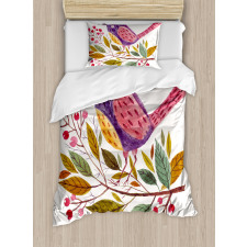 Birds on a Branch Duvet Cover Set