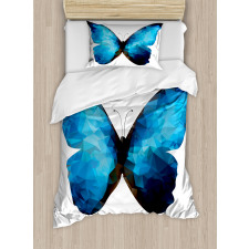 Modern Blue Ombre Duvet Cover Set