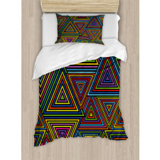 Rainbow Colors Design Duvet Cover Set