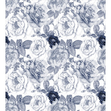 Garden Spring Roses Duvet Cover Set