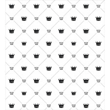 Traditional Crown Sign Duvet Cover Set