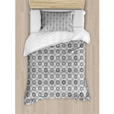 Abstract Hexagons Duvet Cover Set