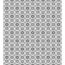 Abstract Hexagons Duvet Cover Set