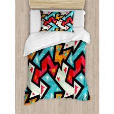 Psychedelic Arrows Duvet Cover Set