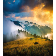 Misty Mountaintops Duvet Cover Set