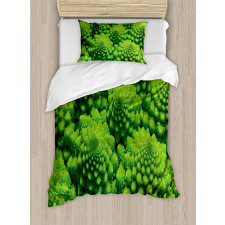Broccoli Kale Foliage Duvet Cover Set