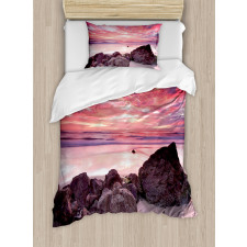 Australian Seascape Dawn Duvet Cover Set