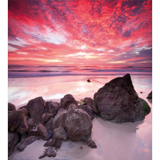 Australian Seascape Dawn Duvet Cover Set