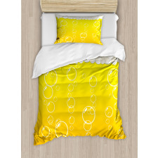 Bubbles Beer Macro Duvet Cover Set