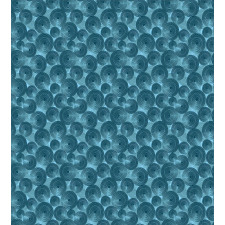 Circles Dots Rounded Tile Duvet Cover Set