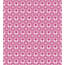 Heart and Flowers Petals Duvet Cover Set